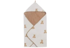 Jollein Badcape Teddy Bear 75 x 75 cm GOTS