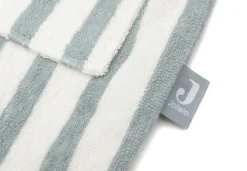 Jollein Badjas 1-2 year Stripe Terry Sea Green GOTS
