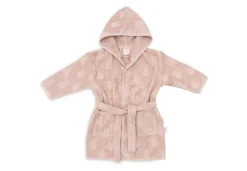 Jollein Badjas Badstof 3-4 jaar Miffy Jacquard Wild Rose