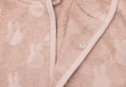 Jollein Badjas Badstof 3-4 jaar Miffy Jacquard Wild Rose