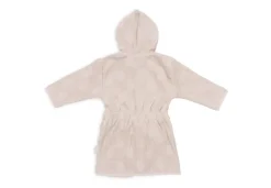 Jollein Badjas Badstof 3-4 jaar Miffy Jacquard Nougat