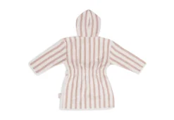 Jollein Badjas 1–2-Year Stripe Terry Wild Rose GOTS