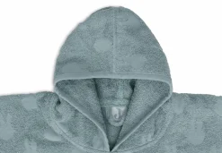 Jollein Badponcho Badstof Miffy Jacquard Sea Green