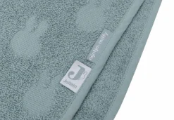 Jollein Badponcho Badstof Miffy Jacquard Sea Green