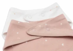 Jollein Bandana Slabbetjes Twinkling Wild Rose 2 Stuks