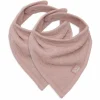 Jollein Bandana Slabbetjes Badstof Wild Rose 2 Stuks