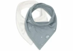 Jollein Bandana Slabbetjes Twinkling Sea Green 2 Stuks