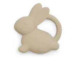 Jollein Bijtring Rubber Bunny Nougat