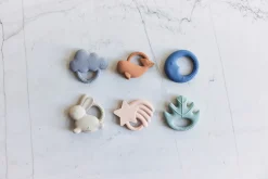 Jollein Bijtring Rubber Bunny Nougat