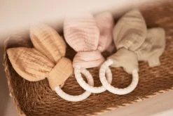 Jollein Bijtring Siliconen Bunny Ears Olive Green