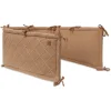 Jollein Boxbumper 180x30cm Check Knit Biscuit