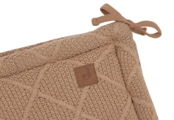 Jollein Boxbumper 180x30cm Check Knit Biscuit