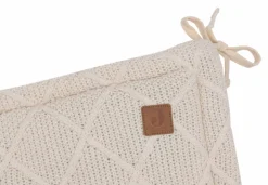 Jollein Boxbumper 180x30cm Check Knit Oatmeal
