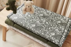 Jollein Boxdek Botanical 75x95cm Leaf Green