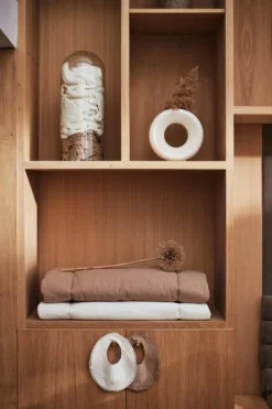 Jollein Boxkleed Embroidery Ivory 75 x 95 cm