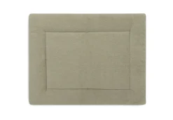 Jollein Boxkleed Grain Knit Olive Green 75 x 95 cm