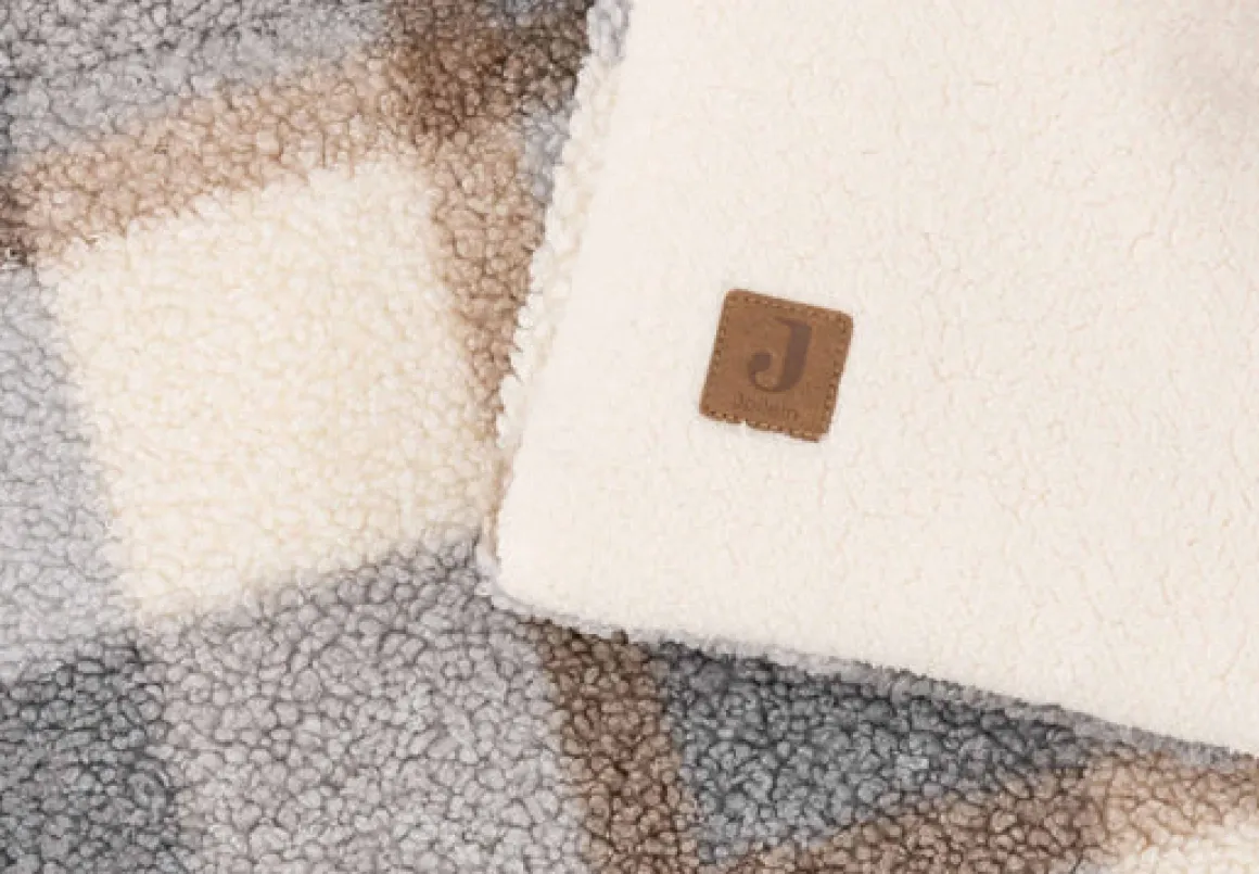 Jollein Boxkleed 75x95cm Check Knit Boucle