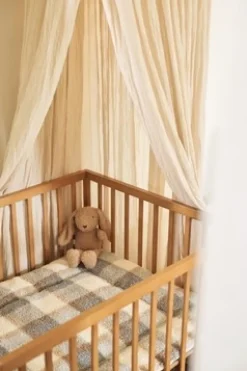 Jollein Boxkleed 75x95cm Check Knit Boucle