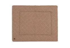 Jollein Boxkleed 75x95cm Check Knit Biscuit