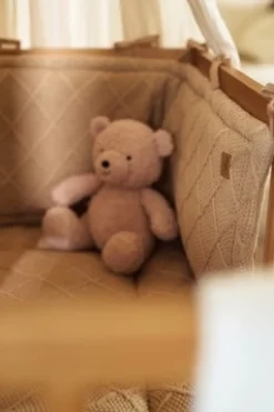 Jollein Boxkleed 75x95cm Check Knit Biscuit