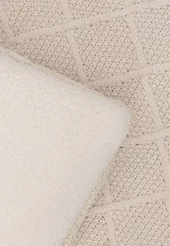 Jollein Boxkleed 75x95cm Check Knit Oatmeal