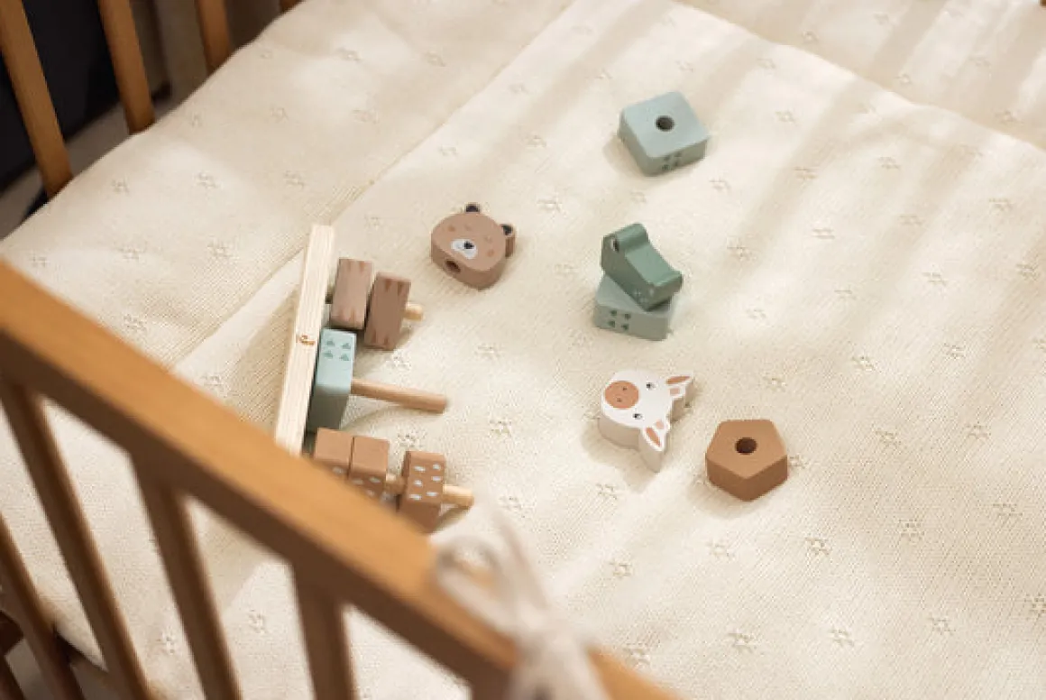 Jollein Boxkleed 75x95cm Cosy Knit Ivory