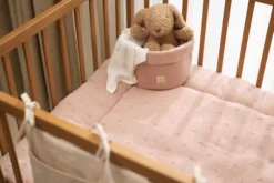 Jollein Boxkleed 75x95cm Cosy Knit Wild Rose