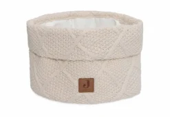 Jollein Commodemandje Check Knit Oatmeal