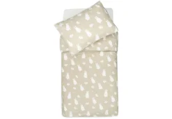 Jollein Dekbedovertrek Met Sloop 100x140cm Miffy&Snuffy Olive Green