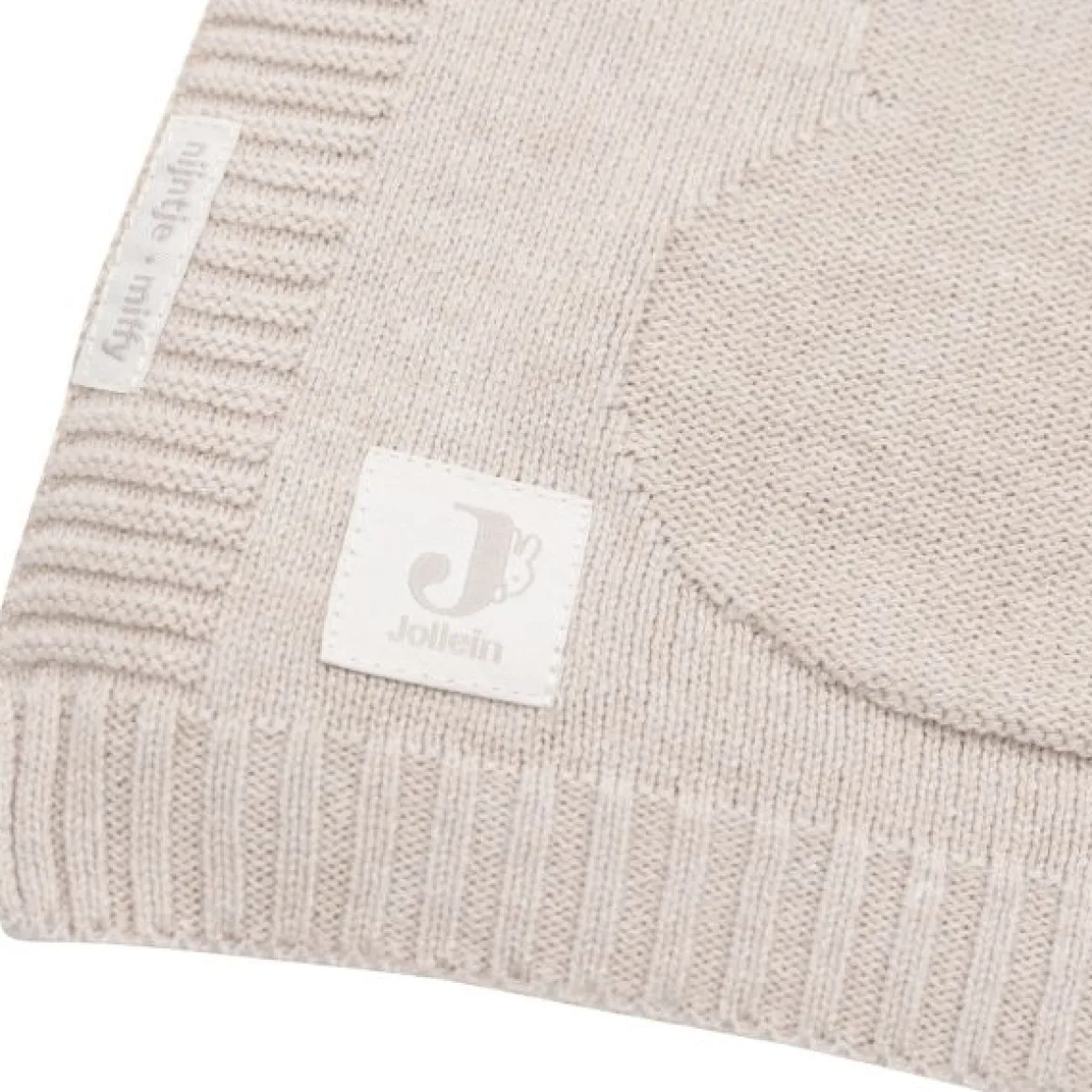 Jollein Deken Ledikant 100x150cm Miffy Nougat