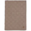 Jollein Deken Ledikant 100x150cm Box Knit Milky Coffee