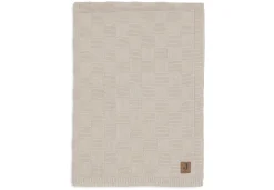 Jollein Deken Ledikant 100x150cm Box Knit Warm Sand