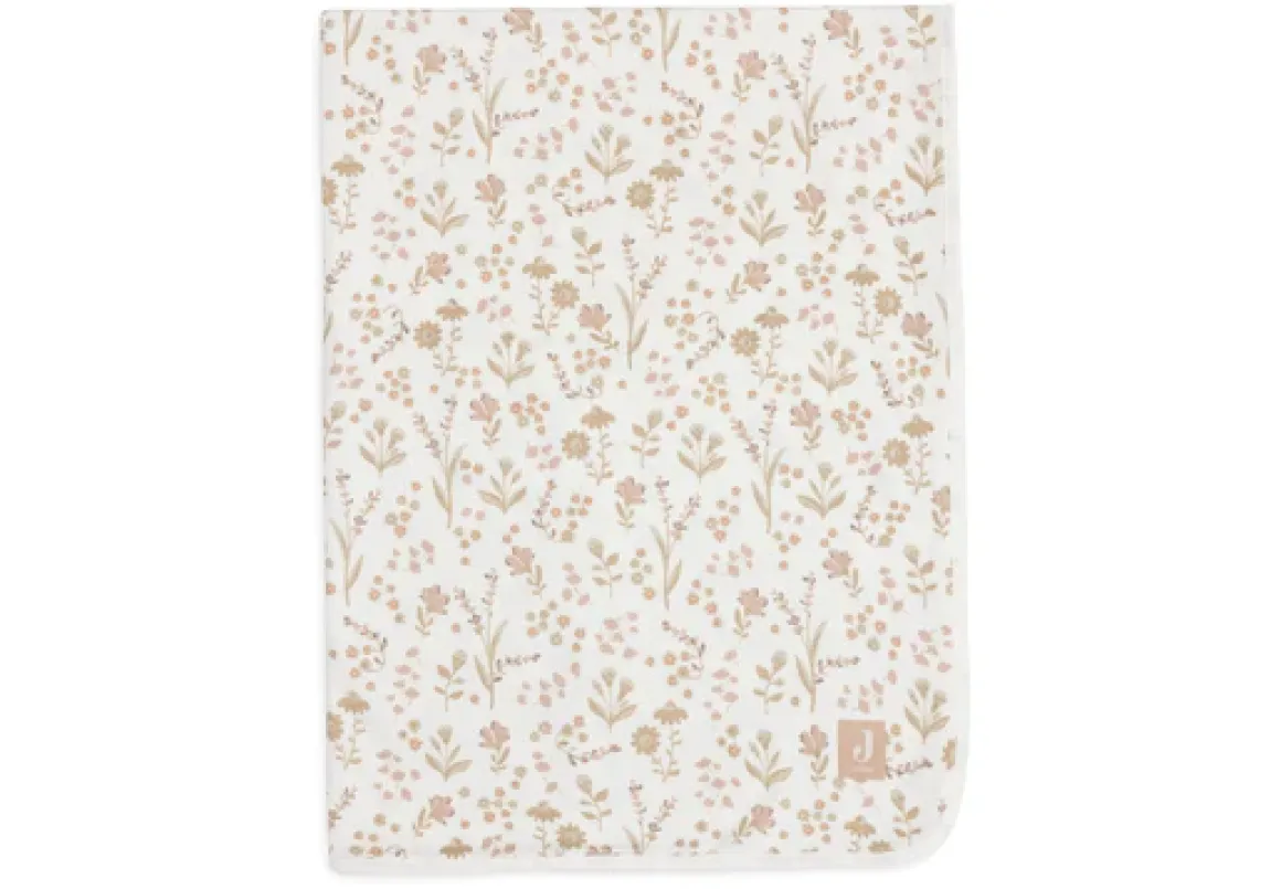 Jollein Deken Wieg Jersey 75x100cm Bloomy