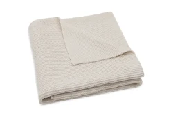 Jollein Deken Wieg 75x100cm Basic Knit Oatmeal