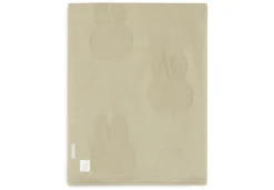 Jollein Deken Wieg 75x100cm Miffy Olive Green/Coral Fleece