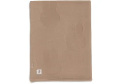 Jollein Deken Wieg 75x100cm Miffy Biscuit/Velvet