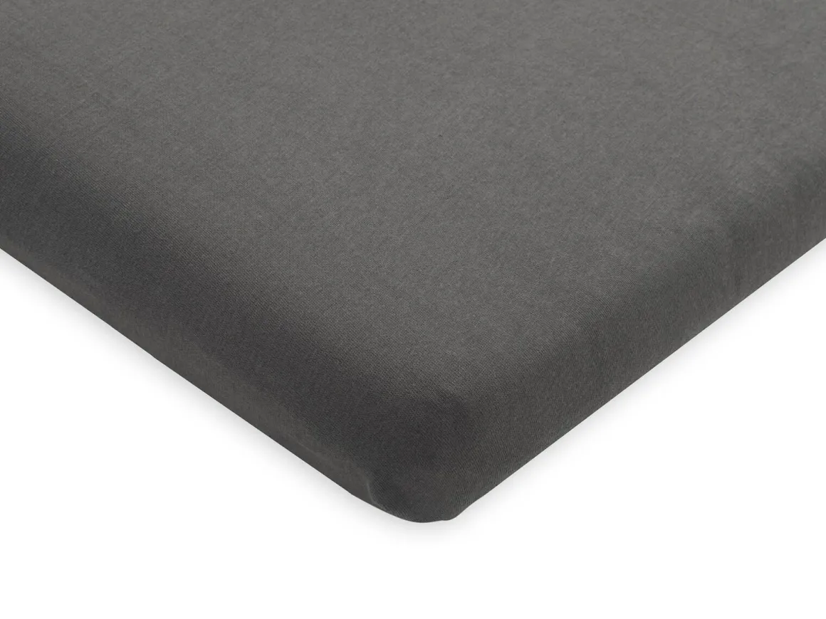 Jollein Hoeslaken Boxmatras Storm Grey 75 x 95 cm