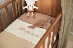 Jollein Hoeslaken Jersey Wieg 40/50 x 80/90 cm Wild Rose