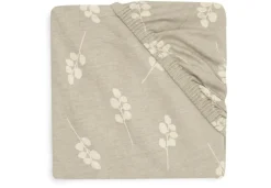 Jollein Hoeslaken Jersey Ledikant 60 x 120 cm Twig Olive Green