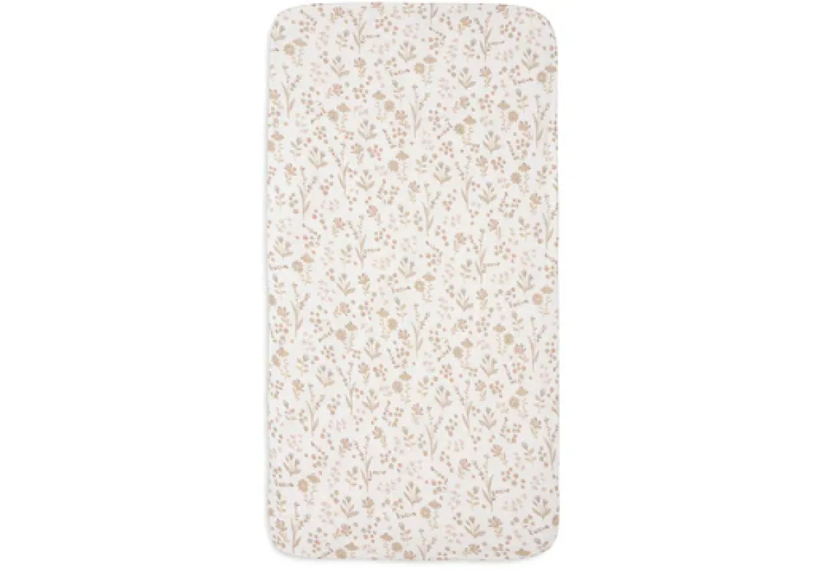 Jollein Hoeslaken Jersey 70/75x140/150cm Bloomy