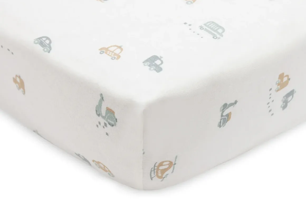 Jollein Hoeslaken Jersey 70/75x140/150cm On The Go