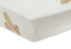 Jollein Hoeslaken Jersey 70/75 x 140/150 cm Teddy Bear