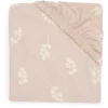 Jollein Hoeslaken Jersey Ledikant 60 x 120 cm Twig Wild Rose