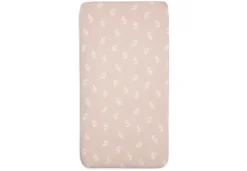 Jollein Hoeslaken Jersey Ledikant 60 x 120 cm Twig Wild Rose