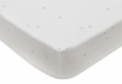 Jollein Hoeslaken Jersey 40/50x80/90cm Twinkling Wild Rose