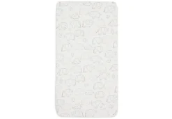 Jollein Hoeslaken Jersey 70/75x140/150cm Elephant Tales