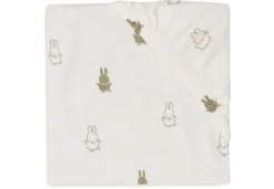 Jollein Hoeslaken Jersey 60x120cm Happy Miffy Nougat