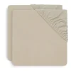Jollein Hoeslaken Jersey Boxmatras 75x95cm Nougat (2pack)