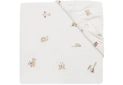 Jollein Hoeslaken Jersey 70/75x140/150cm Animal Friends