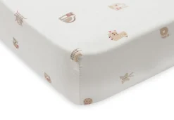 Jollein Hoeslaken Jersey 70/75x140/150cm Animal Friends